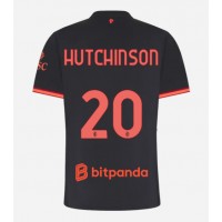 Zenski Nogometni Dres AC Milan Omari Hutchinson #20 Rezervni 2026-27 Kratak Rukav